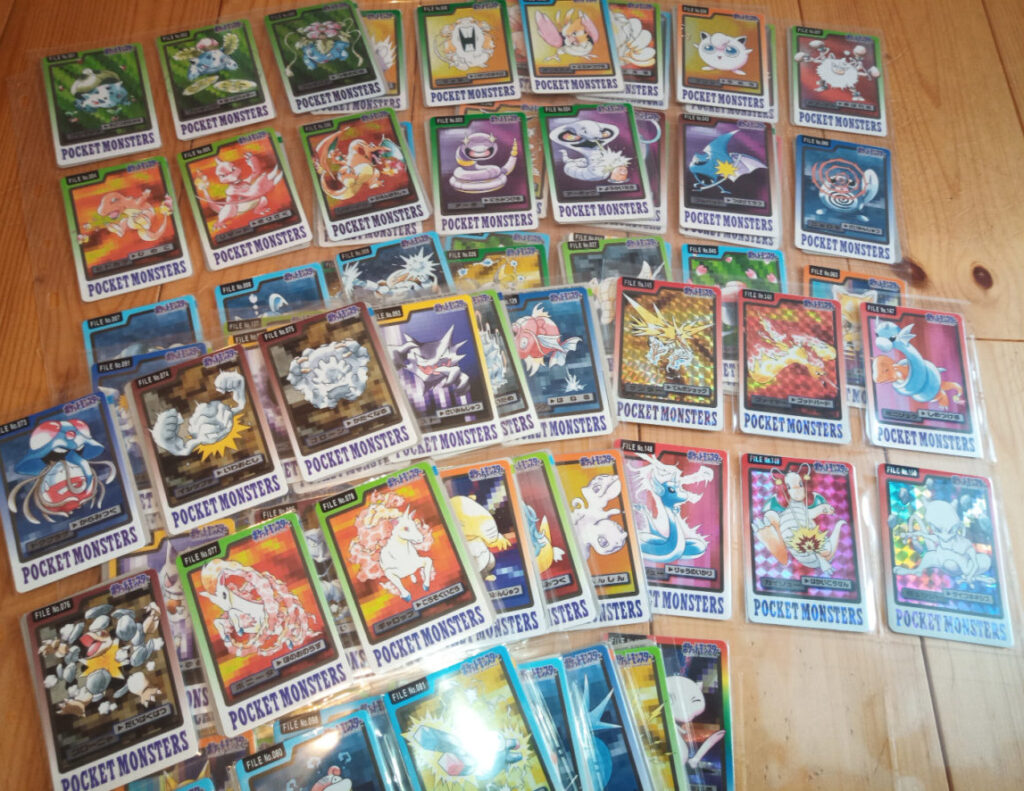 carddass pokemon rare