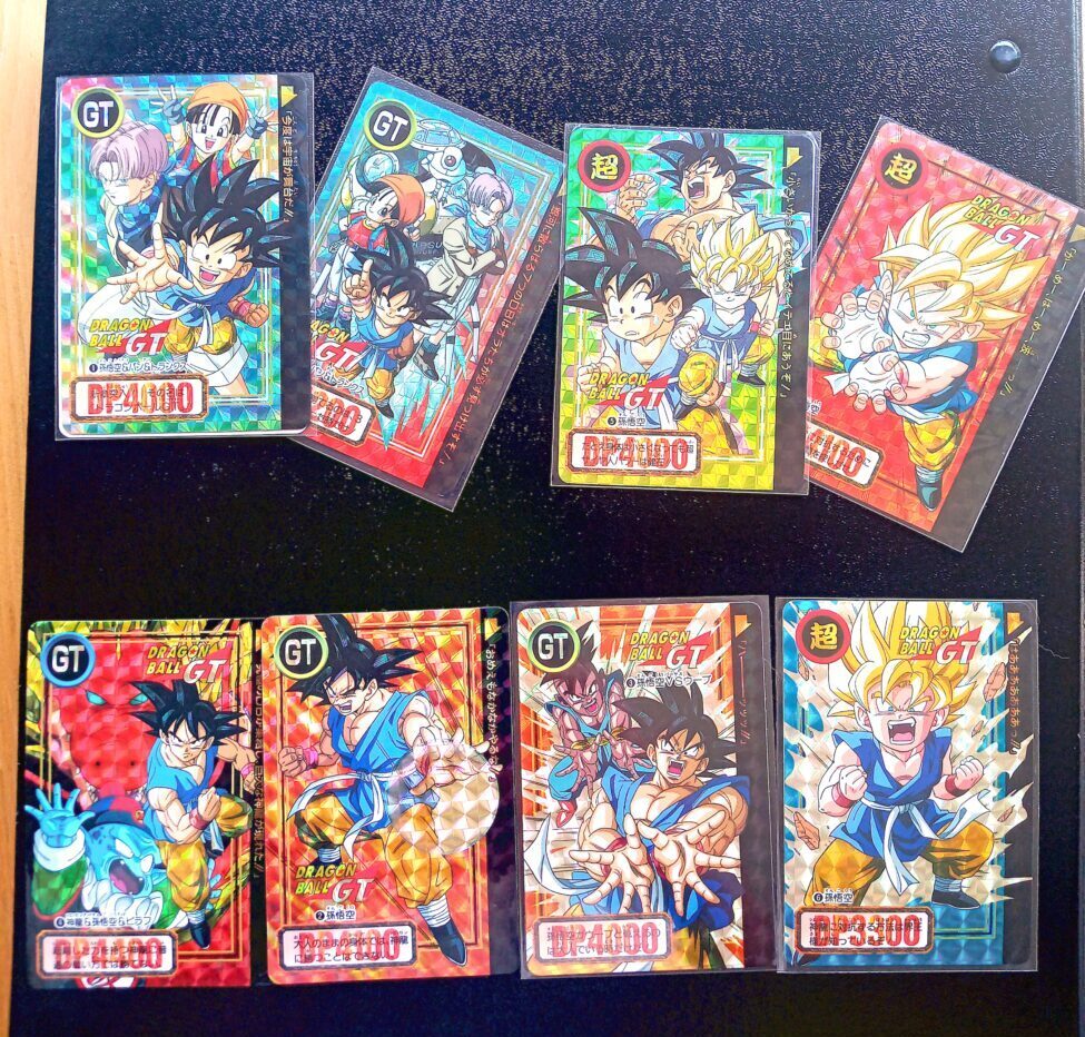 超貴重！ ドラゴンボールGT アマダ 86 シールタイプ キラ カード